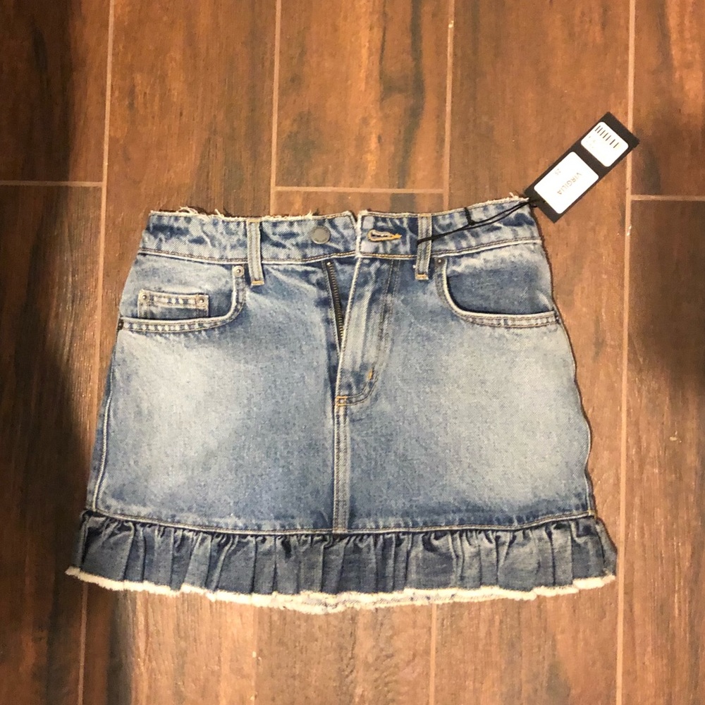 Carmar jean skirt